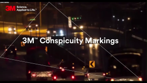ORIGINAL 3M 2inch x 50 Yard CONSPICUITY MARKING (RED/YELLOW) 50.8mm x 45M+- Lorry Reflective Side Marking Lorry Sticker 罗里反光纸
