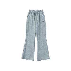 KECHU | Alphabetic Embroidered Casual Sweet and Fashionable Tapered Trouser