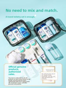 Travel Shower Set 6 Pieces ETRAVEL