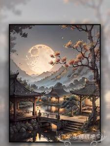 Cross Stitch Kit Modern Minimalist Cross Stitching Handmade Small Piece Living Room Bedroom Cotton Fabric Floral Pattern