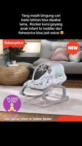 FISHER PRICE (GHY58) DELUXE INFANT TO TODDLER ROCKER / (GWV94) ( GWV90 )The Fisher-Price Infant-to-Toddler Rocker ROCKER BABY / AYUNAN BAYI