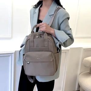 Jolex Casual Water-repellent Nylon Bag Trendy One-shoulder Handbag Versatile Travel Bag New Chibao Ladies Backpack 16020