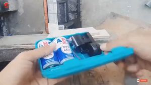 AMARA AA 001 - Mesin Aerator BATERAI 1 Lubang Gelembung Udara AA001