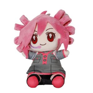 Hot 20CM Anime Kasane Teto Plush Doll Idol Figure Clothes Dress Up Doll Cute Soft Cotton Body Outfit Plushie Plait Birthday Gift