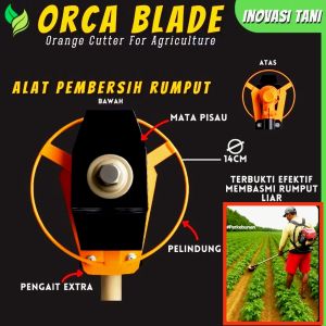 Orca Blade Alat Pemotong Rumput Perkebunan Pisau Potong Rumput