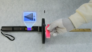 DM3005B Portable High-Sensitivity Metal Detector | Pin Pointer with Alarm for Coins & Target Detection
