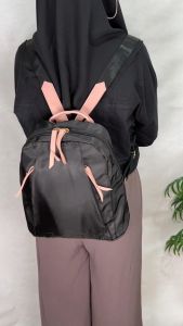 Peonia PNA TARA Water Resistant Ransel Tas Wanita Punggung Kantor Kerja Sekolah Kuliah Outdoor Trendy Fashion Style Travel Casual Backpack Anak Remaja Perempuan Selempang Cewek Bag