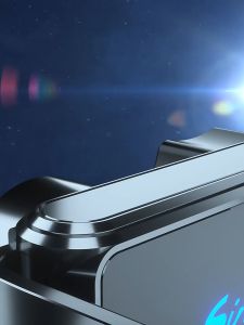 Car Air Vent Touch Clamping Aluminum Battery 200mah QC 3.0 Wireless Car Charger Mount Holder for Mobile Phone