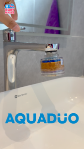 AQUADUO Korea Shower Filter Plus Flexible SF1000 for Baby Kids Kitchen Water Tap Filter Aquaduo Filter Chlorine Water Filter