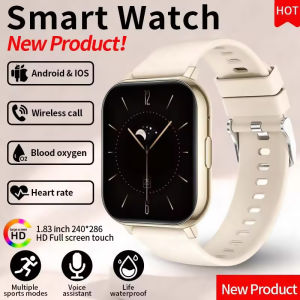 New Women’s Smart Watch ECG Monitor Heart Rate Blood Oxygen/Pressure Sleep Monitoring Wireless Call Sports Men’s Smartwatch HW12