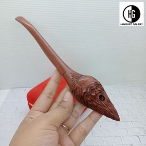 once pipa sedotan kayu nogosari nagasari ukir pak jenggot h486