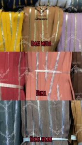 Daun Resleting BESI (2 Arah - GIGI BESAR) No. 5B (304 Coffee) NEKEL HITAM - Aksesoris Tas (IMPORT)