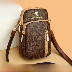 Genuine Goods Brand Leather Phone Bag 2024 New Arrival Soft Leather Cross-Body Bag Easiest for Match Womens Shoulder Bag Mini Ladies Pouch