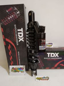 SHOCKBREAKER SHOCK SINGLE TDX  EXTRIME TABUNG ATAS 310MM 330MM MATIC MIO/ VARIO/ BEAT/ SCOOPY/ GENIO/ FINO/ SPACY/ XEON/ LEXI/ X RIDE DLL (FREE STICKER)