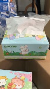 ทิชชู่ กระดาษทิชชู่ หนา5ชั้น เหนียวนุ่ม ไม่เป็นขุย เช็ดหน้าได้ SHURO ลายน่ารัก ยกลัง16ห่อ 1ห่อ500แผ่น กระดาษชำระ อย่างดี ของใช้ในบ้าน ส่งจากกทม ทิชชู่ยกลังคุ้มมาก ได้ทั้งหมด16ห่อ