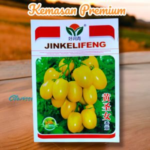 (KEMASAN PREMIUM) BIJI/BENIH TOMAT KUNING IMPORT ( isi -+200 butir)