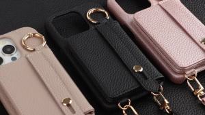 Leather Phone Case for IPhone 17ProMax 17Pro 17E 17 AIR Stylish Multifunctional Protective Case with Lanyard Zipper and Wallet.