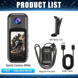 Camera Thể Thao Mini 4K Có Điều Khiển Từ Xa WiFi Quay Phim HD 1080P/30FPS Chống Nước Dùng Được Cho Vlog Gắn Mũ Bảo Hiểm Kèm Hộp Sạc