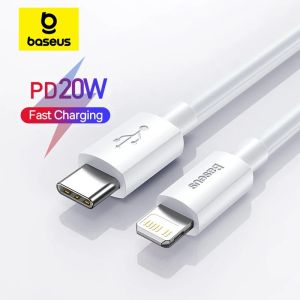 BASEUS | Baseus USB Type C PD 20W Cable for iPhone SE 11 12 13 14 Pro X XS 8 Fast USB C Cable for iPhone Type C Charging Wire