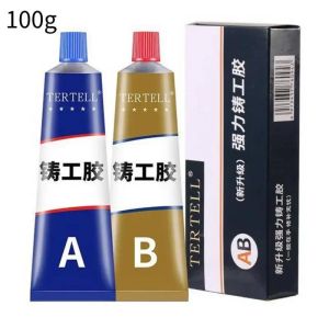 Home High Temperature Glue For Metal Welding Strength Repair Resistant Magic AB A Plastic Wood B Adhesive Purpose Bi Component