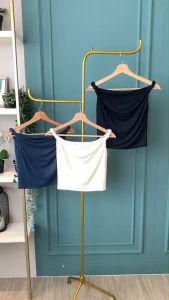 BL20999 Millen Sabrina Twist Shoulder Top