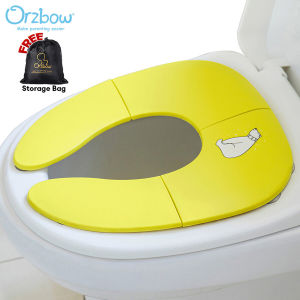 Orzbowโถปัสสาวะเด็กที่ฝึกนั่งสําหรับเด็กหม้อBaby Travelกระโถนถ่ายเบาะเด็กหม้อเก้าอี้ที่นั่งปัสสาวะ-สีเหลือง