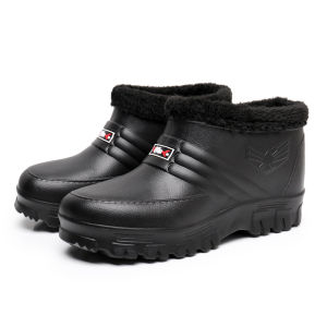 Winter Waterproof Snow Boots for Men and Women Anti-Slip Lightweight Thick Sole Fleece Lined