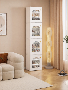 Foldable Transparent Shoe Storage Box For Boots