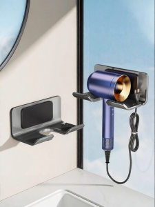 youqin | No-drilling Wall-mounted Hair Dryer Organizer