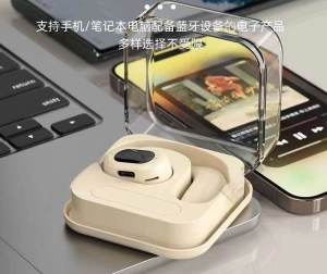 New Bluetooth Earphone Wireless Bluetooth 5.3 Headset Bone Conduction Wireless Long Battery Life Hanging Ear Sports Bluetooth Earphone Gift Headset for Family and Friends