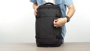 NEW ARRIVAL! BANGE BG-3029 Large Capacity Sports Travel Shoulder Bag (46 x 31 x 20cm) (28L) 1.56kg – Lightweight Wet & Dry Separation Waterproof Fabric Anti-Theft Design Shoe Compartment Laptop Compartment Hidden Pocket Adjustable Strap Quality Zi