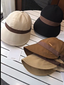 WDS Topi Wanita Pelindung UV Matahari Topi Gaya Korea Import Topi Anti UV Bahan Adem Musim Panas T14