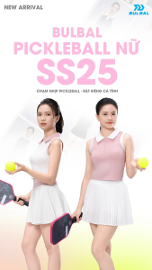 Chân Váy Chữ A Thể Thao Bulbal Elora Slice - Tập Pickleball Tennis Cầu Lông - Vải Co Giãn Tốt Thoáng Mát Có Độ Bền Cao