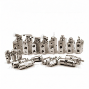 Pneumatic Switch Button Toggle Valve