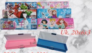 Kotak / Tempat Pensil Magnet plus Serutan || Pencil Cases Magnet