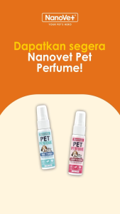 Nanovet Pet Perfume Spray for Cat and Dog 100ML