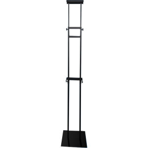 White Double-Sided Poster Stand Hanging Picture Frame Display Advertisement Board KT Board Bracket Exhibition Stand Iron Material