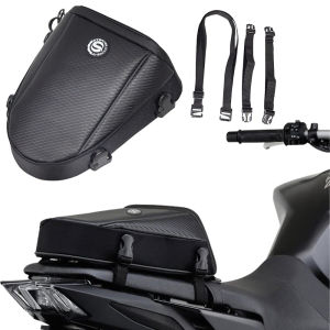 Waterproof Motorcycle Rear Seat Bag Multifunction Crossbody Shoulder Bag Motorcycle Tail Bag for Harley BMW Honda Motocross