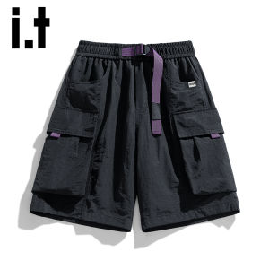 izzue | Cool Thin Work Leisure Shorts Men Breathable Knee-length
