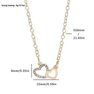 Bandai | Mặt Dây Chuyền Hình Trái Tim Tối Giản Dành Cho Nữ Phụ Kiện Thời Trang Cao Cấp Nhẹ Nhàng Phong Cách Độc Đáo Dành Cho Cosplay Trang Sức Theo Chủ Đề Phim Ảnh & Truyền Hình