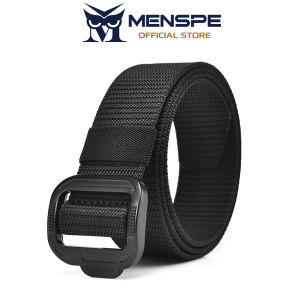 MENSPE Men Belt Outdoor Tactical Belt Free Adjustable Belt Nylon Waistband Youth Sports Canvas Pant Belt Simple Nice Waistband Nylon High Strength Adjustable Training Belt