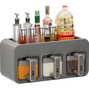 BAOJIAWANG | Multi-Function Seasoning Storage Box