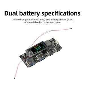 diymore | 22.5W Power Bank Module LiFePO4 3.65V/3.7V Lithium Battery PD QC SCP VOOC Fast Charging PCB DIY Charger Board with SW6236