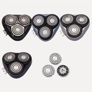 3 Lưỡi Dao Cạo Điện Thay Thế Tương Thích Với Tất Cả Các Mẫu Lưới Có Thể Tháo Rời Gói Lưỡi Dao Cạo