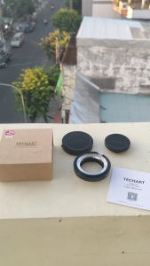 Ngàm chuyển Techart TZM-02 - Biến lens MF thành lens AF - Dùng cho máy ảnh Nikon Z sử dụng các ống kính ngàm Leica M