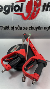 Súng rửa xe cao áp loại dài 110cm- 5000PSI ống Inox cao cấp (Dùng cho máy rửa xe cao áp) | Thế Giới Thợ Xe