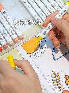 Acrylic Painter ปากกาสีอะคริลิ ปากกามาร์กเกอร์อะคริลิค Marker DIY กันน้ํา และแห้งเร็ว เขียนบน พลาสติก/ ใบไม้ /ผ้าใบ / แก้ว