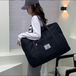Travel Bag Large Organizer Luggage Bag Foldable Waterproof Nylon Gym Bag Handbag Yoga Sport Duffle Bag Beg