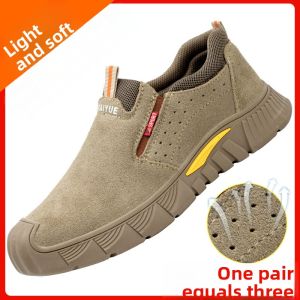 JIFANPAUL | Summer Welding Safety Shoes with Anti-crush Anti-puncture Breathable Lightweight Features