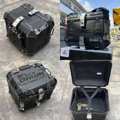 DUHAN 45L TOPBOX - HARD PLASTIC with BACKREST